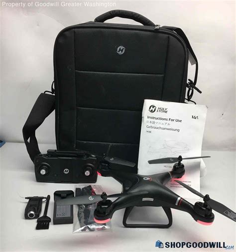 Holy Stone HS110G Drone w/ Case & Accessories - shopgoodwill.com