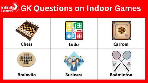 GK Questions on Indoor Games With Answer