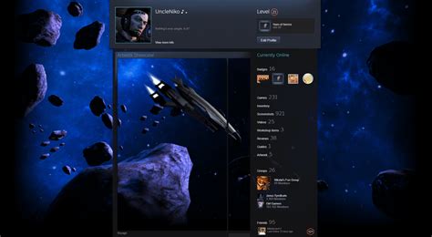 Just finished updating my custom Steam profile background, whaddya think? : masseffect