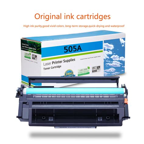 4PK CE505A 05A Laser Toner Cartridge Compatible For HP LaserJet P2050 ...