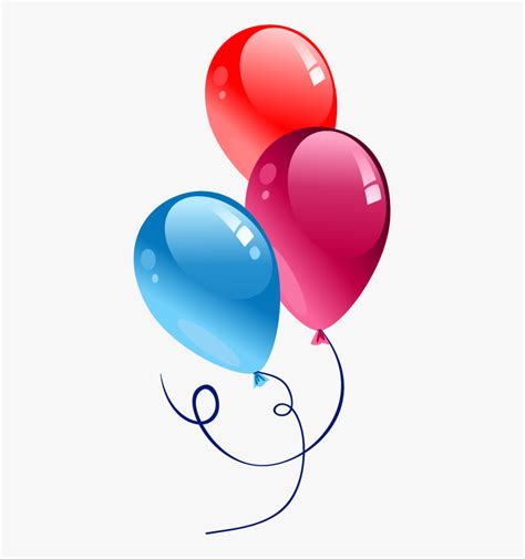 Birthday Balloons Design Png, Transparent Png , Transparent Png Image ...