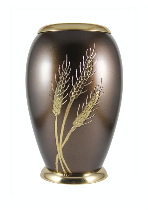 Adult Size Adult Funeral Memorial Urns For Ashes - Wheat Adult ...