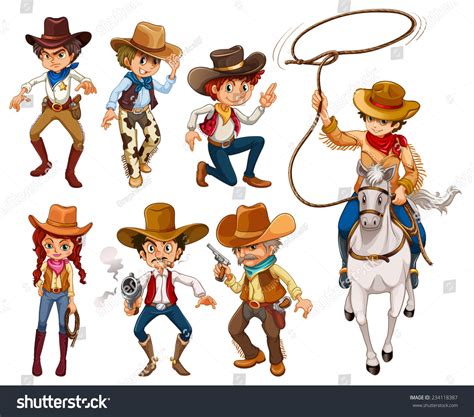 Clipart Cowboy Kid