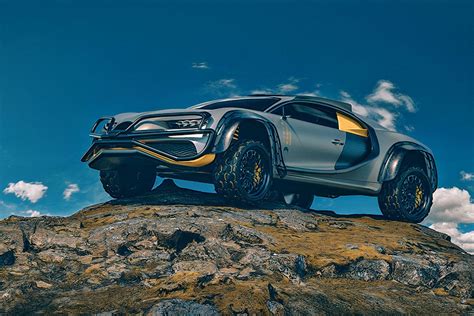 Bugatti Chiron Terracross 4X4 – фото концепта крутого гиперкара