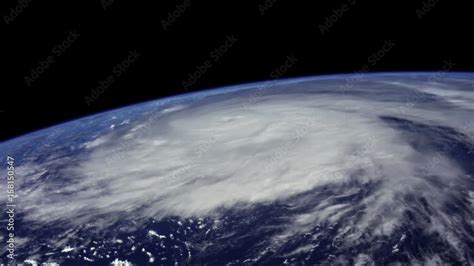 A Hurricane Storm, Satellite View. Imagery used with permission from ...