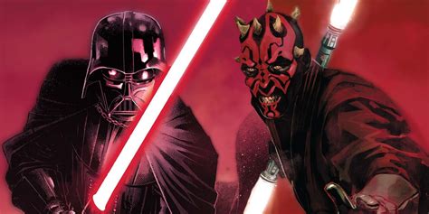 Darth Vader vs Darth Maul Had a Pitch-Black Explanation for Who's Better