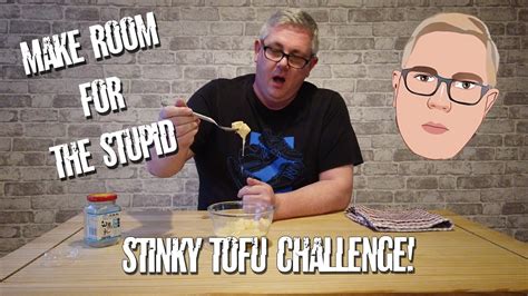 Stinky Tofu challenge! (Fermented Bean Curd) - YouTube