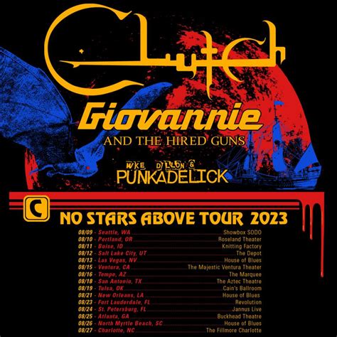 Concert Clutch - 16/08/2023 - Tempe - Marquee Theatre - Etats-Unis