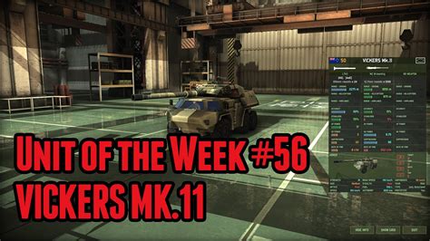 Unit of the week # 56 (Vickers Mk.11) - YouTube