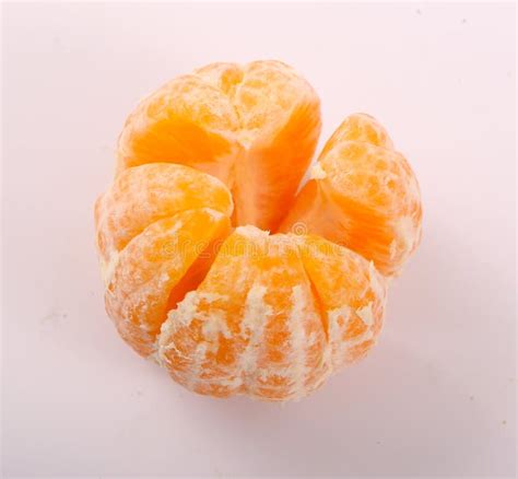 Fresh peeled Tangerine stock photo. Image of healthy - 106569294