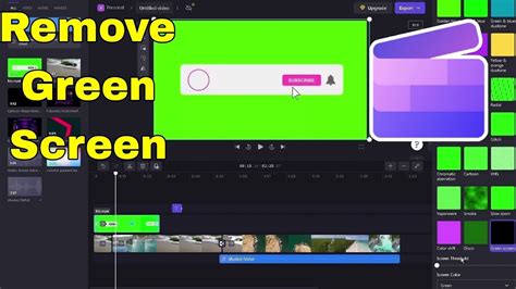 How to remove green screen in clipchamp|chroma key Clipchamp tutorial - YouTube