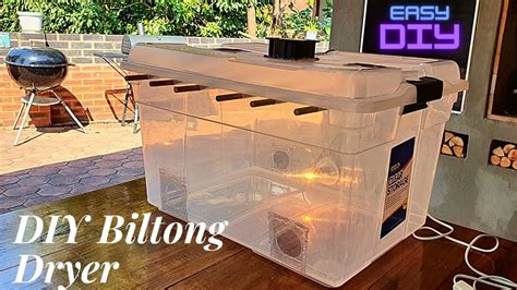 How to Make Your Own Biltong Dryer | DIY Biltong box | Xman & Co - YouTube