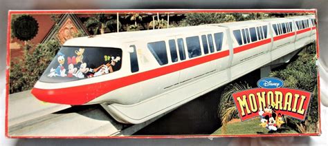 Walt Disney World Monorail Play Set Toy Train Red