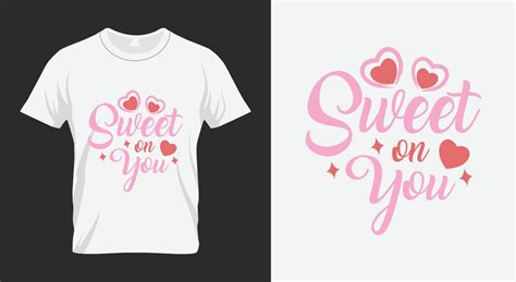 Sweet on You Valentines Day SVG 16893893 Vector Art at Vecteezy