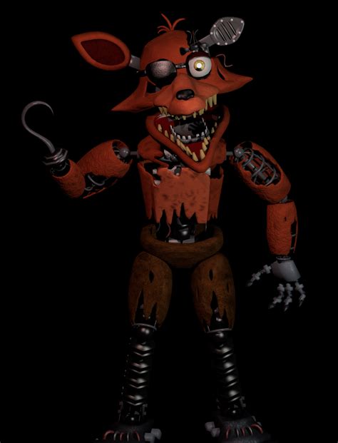 Withered Foxy by Mistberg on DeviantArt