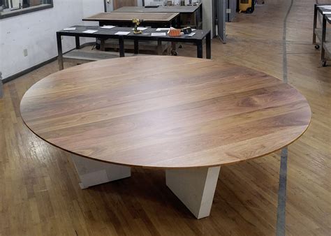 Round Solid Wood Conference Table | Paul Downs Cabinetmakers