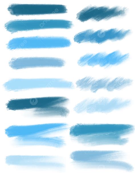 Brush Title Box White Transparent, Blue Brush Title Box, Vector Png, Brush, Blue Brush PNG Image ...