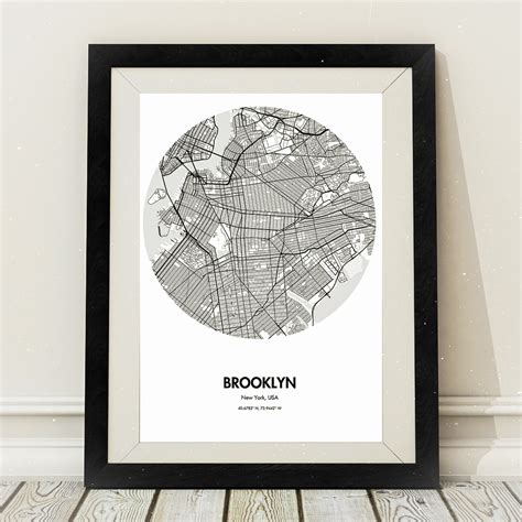 City Map Posters | Landmass Goods