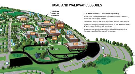 Ccbc Essex Campus Map - China Map Tourist Destinations