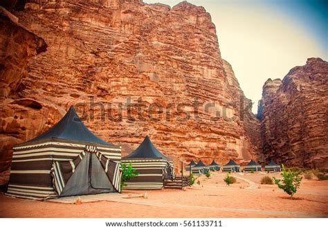 Camping Along Rocks Petra Wadi Rum Stock Photo (Edit Now) 561133711