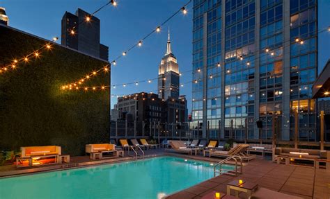 The 12 Best HOTELS with POOLS in NYC in 2024