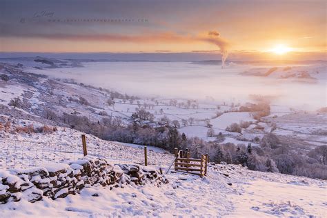 Hope Valley Winter Sunrise | Sunrise over snow-topped fields… | Flickr