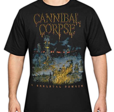 Cannibal Corpse Skeletal Tour T-Shirt T-shirts/Clothing | Loudtrax