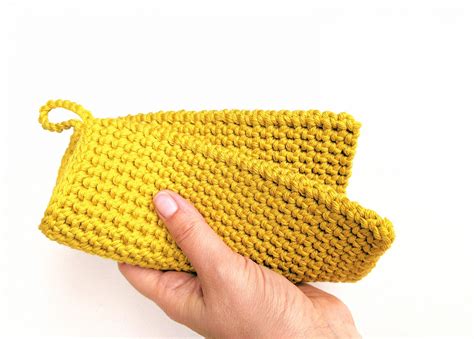 Crochet Potholder Pattern - Thermal Stitch - My Crochet Space