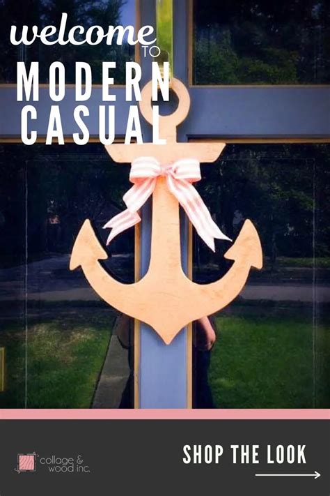 Wooden Anchor Decor | Large Anchor Wall Decor | Anchor Craft