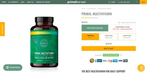 Primal Harvest Multivitamin Review - Pros and Cons