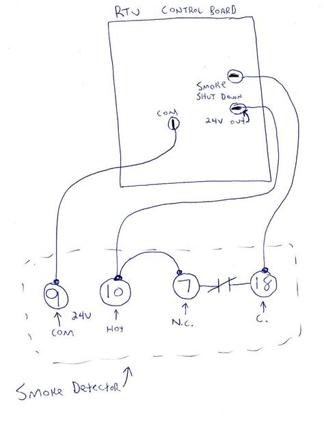 Duct Smoke Detector Wiring Diagram - Printable Form, Templates and Letter