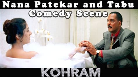 Nana Patekar and Tabu Comedy Scene | Kohram Movie - YouTube