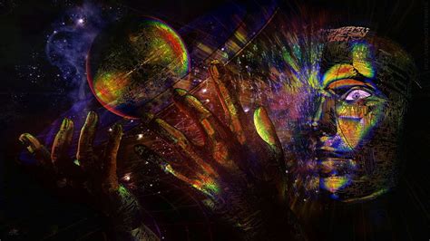 Psychedelic cg digital art sci fi science space universe surreal, God's Amazing Creation ...