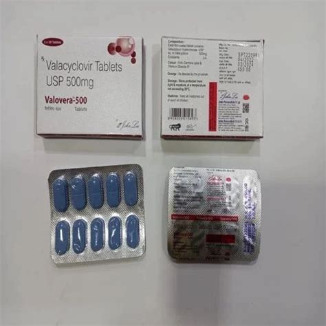 Valacyclovir 500 Mg Tablets at Rs 450/box | Shashtri Nagar | Nagpur ...