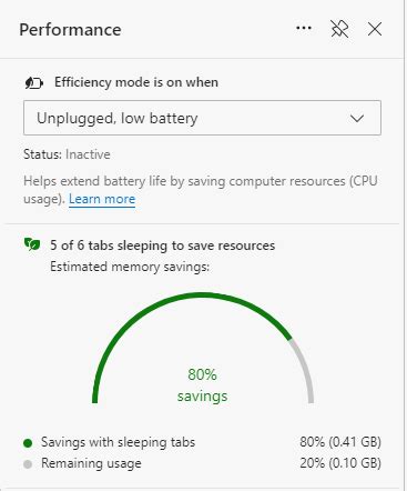 Sleeping tabs in Microsoft Edge: Save even more resources with recent updates - Microsoft Edge Blog