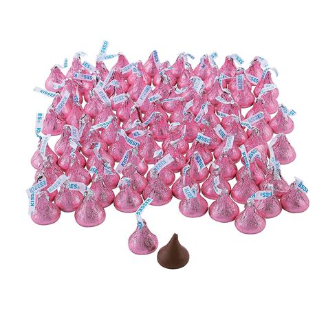 Pink Bulk Hershey Kisses (4Lb) - Edibles - 400 Pieces - Walmart.com - Walmart.com