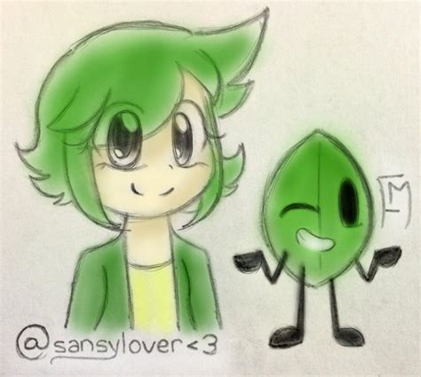 .:BFDI:.Leafy by https://freesmarteranne.deviantart.com on @DeviantArt | Anime style, Art, Art ...