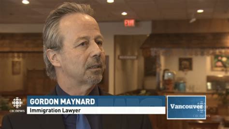 vancouver-immigration-lawyer-Gordon-Maynard-CBC-interview-canadian ...