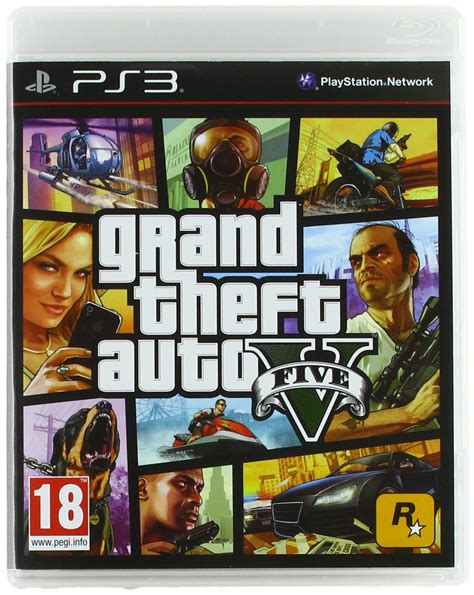 Grand Theft Auto 5 Ps3 Cover