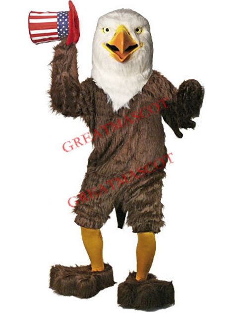 Deluxe Eagle Mascot Costume