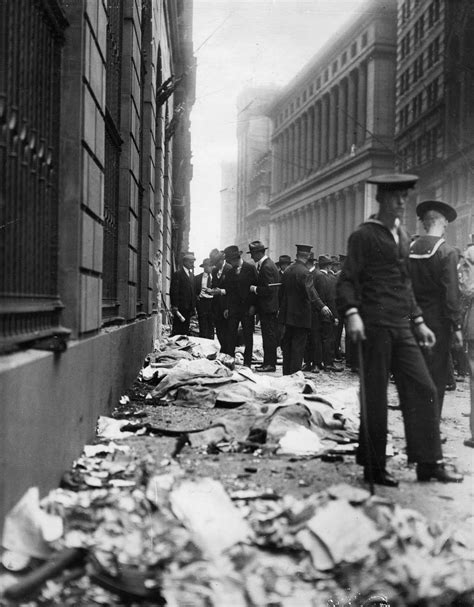 The never solved bombing of Wall Street in rare pictures, 1920 - Rare ...