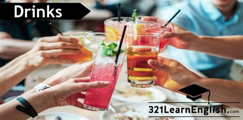 321 Learn English.com: ESL vocabulary: drinks / beverages (basic) (Level: A1)