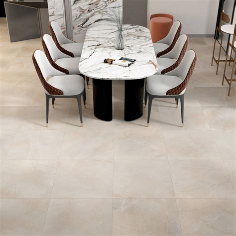 Crema Marfil Marble Floor