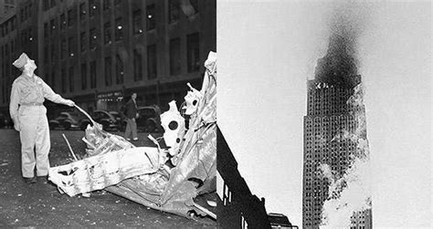 12 Dramatic Photos Of The Empire State Building Plane Crash