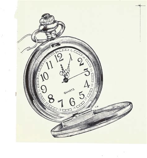 Pocket watch drawing exercise, How did I do? : IDAP