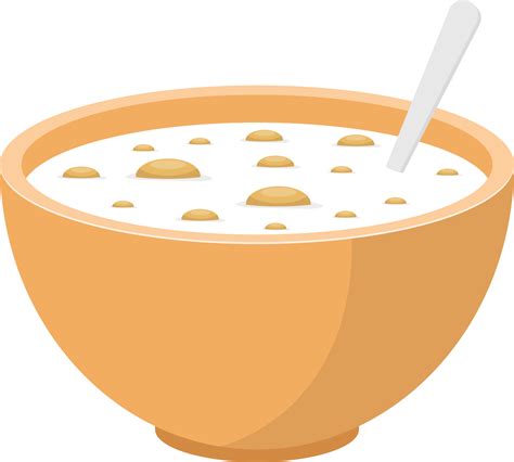 Bowl of cereal clipart design illustration 9381147 PNG