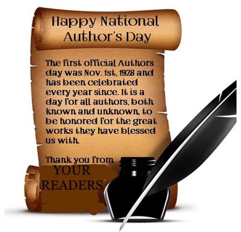 Happy National Author’s Day | Nothing Any Good