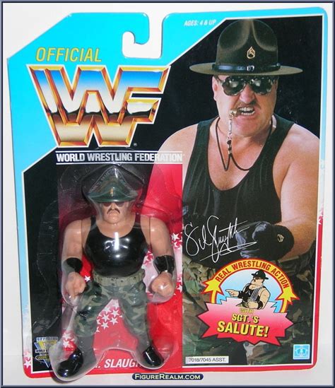 Sgt. Slaughter - WWF - Series 3 - Hasbro Action Figure