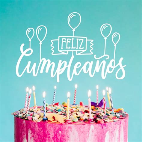 Letras de feliz cumpleaños | Vector Premium