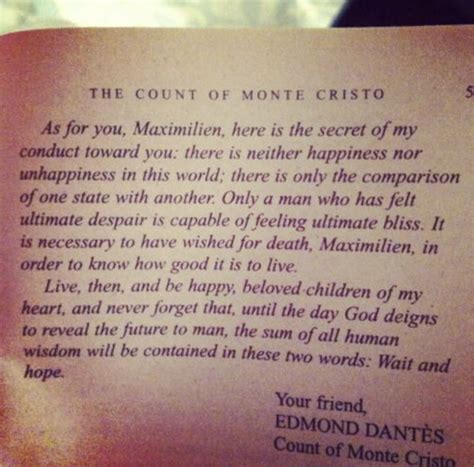 Count Of Monte Cristo Quotes - ShortQuotes.cc